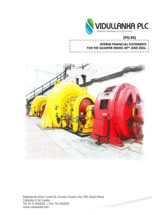 Interim Financial Statement 30-06-2026 cover page